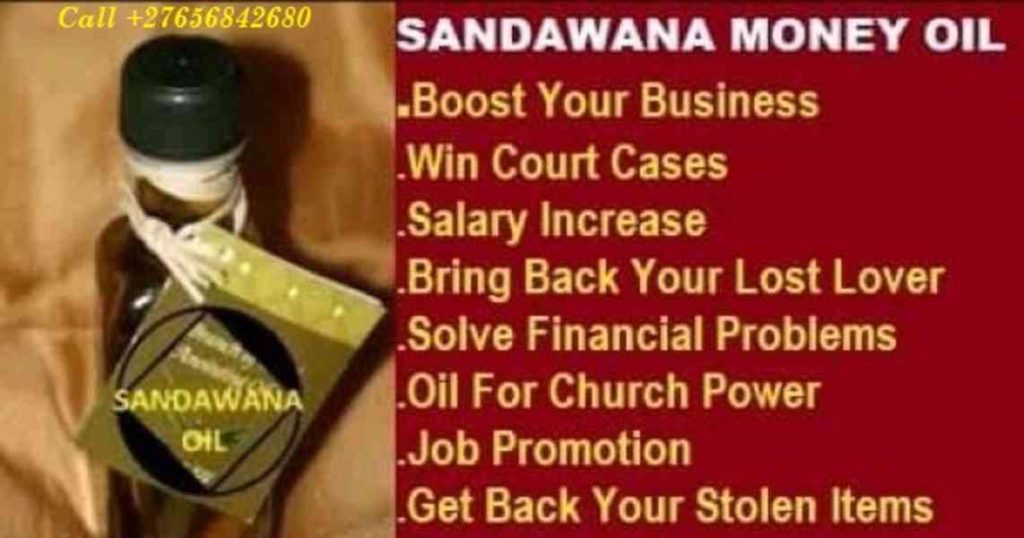 Sandawana Oil & Skin for Money & Luck